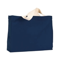 Bayside USA Made Cotton Canvas Medium Gusset Tote Bag... from ASI 84358 S&S...