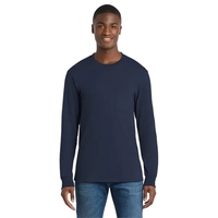 Port & Company - Long Sleeve Essential Pocket Tee.... from ASI 84863 SanMar