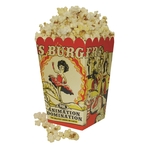 Small Scoop Popcorn Box Full Color