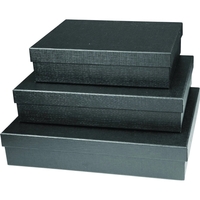 Color-printed, premium, high-end gift box with laser cut foam measures 8"......