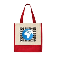 9.9" x 10.3" x 3.6" junior mini cotton box-style tote bag... from ASI 79530...