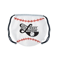 Game Time! Baseball Drawstring Bag