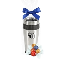 Thank You Tumbler with Lindt Truffles Gift Set