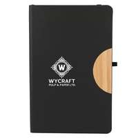 5.5" x 8.5" Kaya Recycled PU and Bamboo Journal