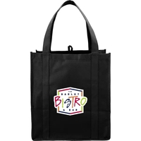 10" x 14.5" x 13" non-woven grocery tote bag with bottom... from ASI 66887...