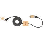 FSC® 100% Bamboo 5-in-1 100W Laptop Charging Cable