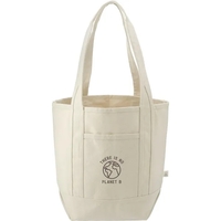 7" x 17" x 15" organic cotton tote bag with handles.... from ASI 66887 PCNA /...