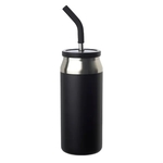 Stainless Steel Tumbler with Lid and Straw, 22 oz.