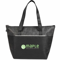 Mist Recycled 9-Can Non-Woven Tote Cooler