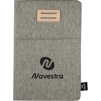 THE GOODS™ 5.5" x 8.5 Recycled Refillable Journal... from ASI 66887 PCNA /...