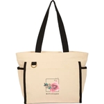 10oz Organic Cotton Accent Tote