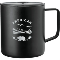 14 oz. double wall vacuum insulated mug with powder-coated finish.... from...