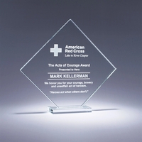 Discover award made of elegant starphire crystal available in small and......