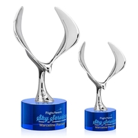 Maverick Eagle VividPrint™ Award on Marvel Base - Blue