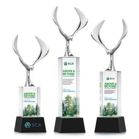 Maverick Eagle VividPrint™ Award on Belcroft Base - Black