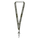 7/8" Bridal Satin Lanyard - Sublimation