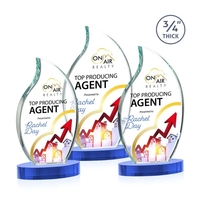 Croydon VividPrint™ Award on Alberton Base - Sky Blue... from ASI 84592 St...