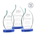 Croydon Flame Award on Alberton Base - Sky Blue