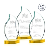 Croydon Flame Award on Alberton Base - Gold... from ASI 84592 St Regis Group...