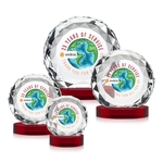 Seville VividPrint™ Award on Alberton Base - Red