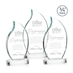 Croydon Flame Award on Alberton Base - Clear