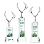 Maverick Eagle VividPrint™ Award on Belcroft Base - Clear