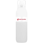 25 oz h2go Void Single Wall Plastic Bottle w/Straw/Sleeve