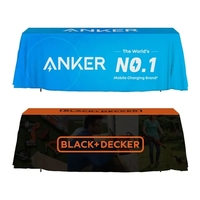 6' table cloth with 3-sided design and open back.... from ASI 88060 Snugz/USA...