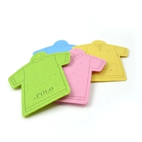 T-Shirt Shaped Seed Paper Product Tag