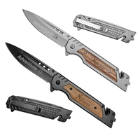 440 stainless steel sleek design drop point blade with Falcon brand... from...