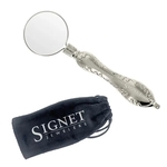 Mini Classic Glass Lens Metal Handheld Magnifier