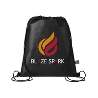 13.5" x 16.5" drawstring backpack with a cinch closure and 22-pound... from...