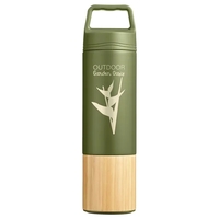 20 oz Tao Bamboo Vacuum Insulated Stainless Steel Bottle