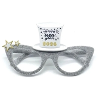 2026 NY Hat New Year Party Glasses