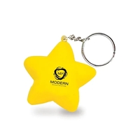 Star Shape Stress Ball Keychain... from ASI 79530 Prime Line