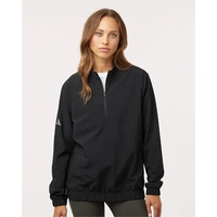 Adidas Women's Woven Half-Zip Pullover... from ASI 84358 S&S Activewear