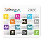 Periodic Table Calendar Mouse Pads