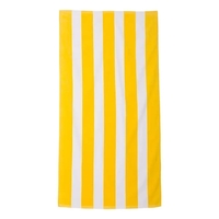 Striped 100% cotton velour towel... from ASI 84358 S&S Activewear