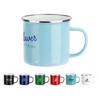 16 oz Enamel-Lined Iron Coffee Mug... from ASI 36730 Ariel Premium Supply Inc