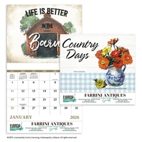Good Value™ Country Days - Stapled Calendar