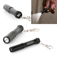 LED flashlight key chain made of aircraft grade aluminum with a... from ASI...