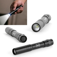 LED flashlight made of aircraft grade aluminum with a reduced rolling... from...