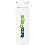 20 oz h2go Hardy Recycled Stainless Steel Water Bottle