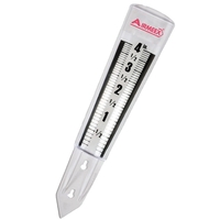 4" weather resistant and polystyrene magnifying rain gauge.... from ASI 57956...