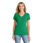 Port & Co Women's Fan Favorite Blend V-Neck Tee.