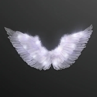 LED Feather Angel Wings, Steady Lighting... from ASI 34194 ALightPromos
