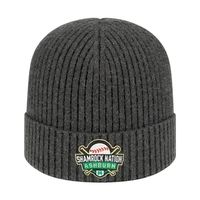 Premium blend knit beanie cap with cuff and tonal CA embroidered... from ASI...