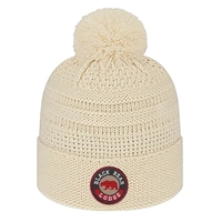 Cable Knit Cap With Cuff