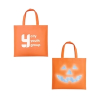 Halloween Pumpkin Reflective Tote Bag... from ASI 79530 Prime Line