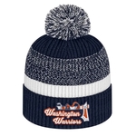 Thick Ribbed Knit Cap with Cuff